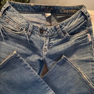 Silver Jeans Light Blue Skinny Bell Jeans